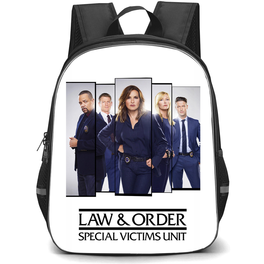 Law And Order Special Victims Unit Backpack School Bag StudentPack - Law And Order Special Victims Unit Season 20 Cast Poster