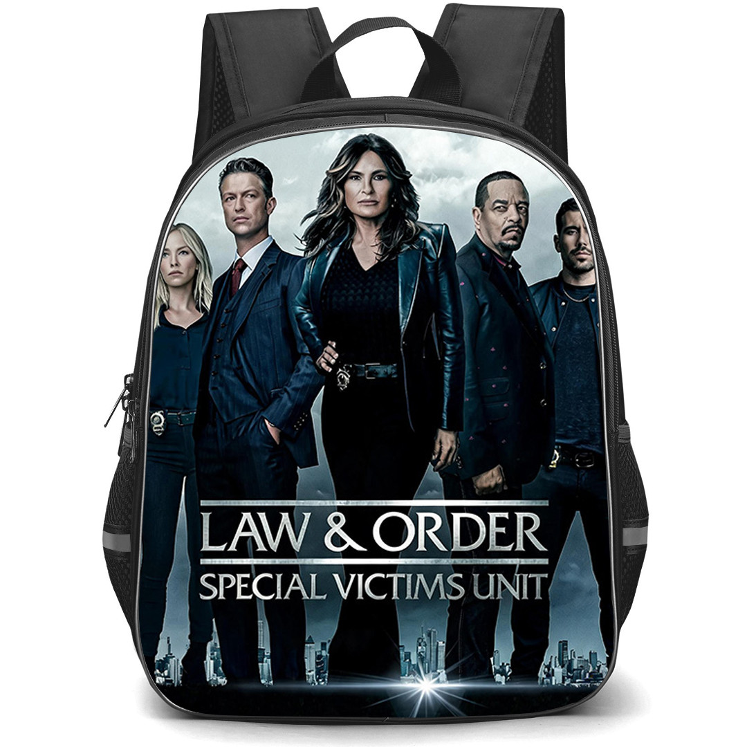 Law And Order Special Victims Unit Backpack School Bag StudentPack - Law And Order Special Victims Unit Season 24 Cast Poster