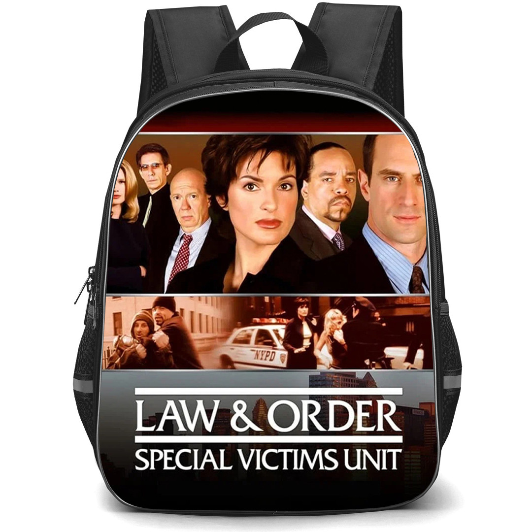 Law And Order Special Victims Unit Backpack School Bag StudentPack - Law And Order Special Victims Unit Season 2 Cast Poster
