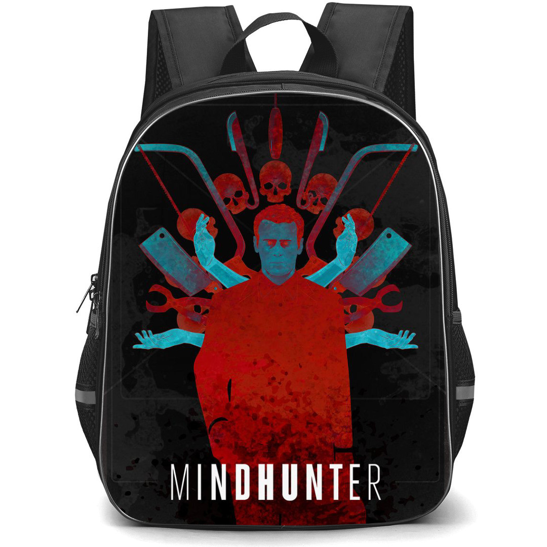 Mindhunter Backpack StudentPack - Mindhunter Netflix Series Illustration Art