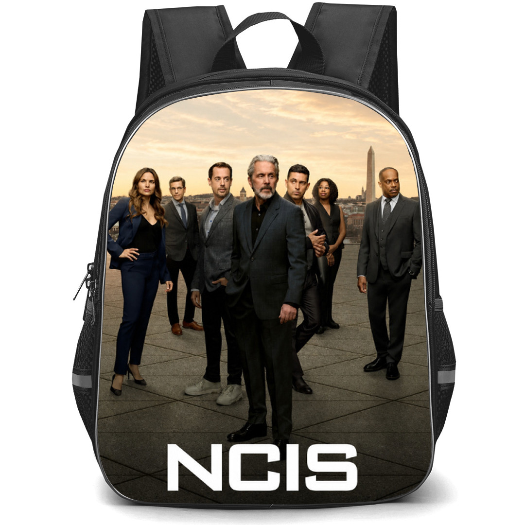 NCIS Backpack School Bag StudentPack - NCIS Characters Building Portrait Poster