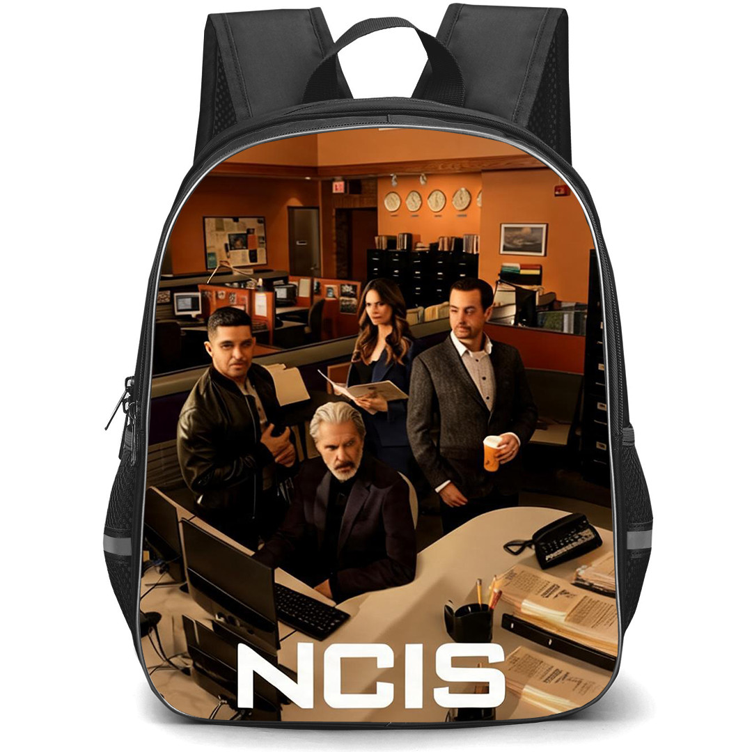NCIS Backpack School Bag StudentPack - NCIS Characters Office Portrait Poster