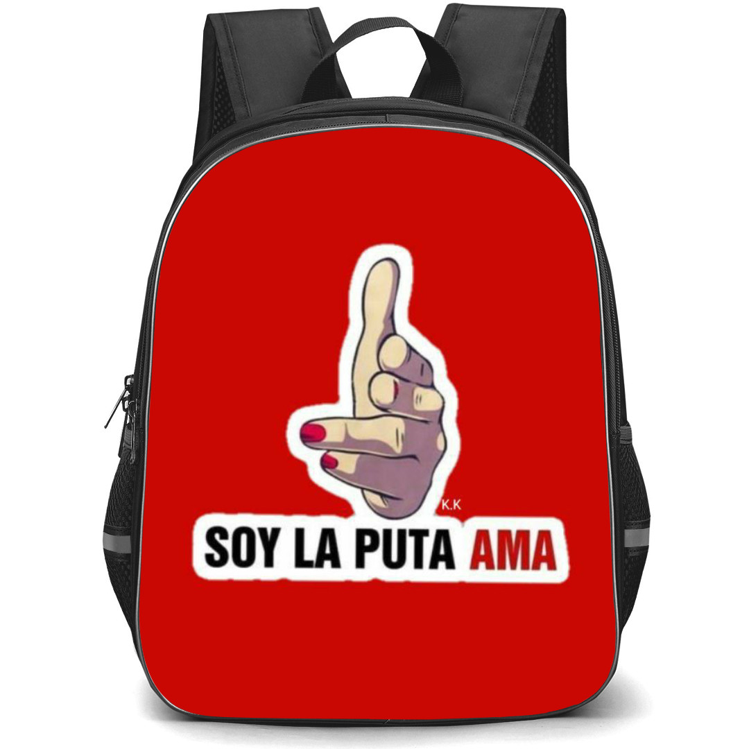 Narcos Backpack StudentPack - Narcos Soy La Puta Ama Sticker