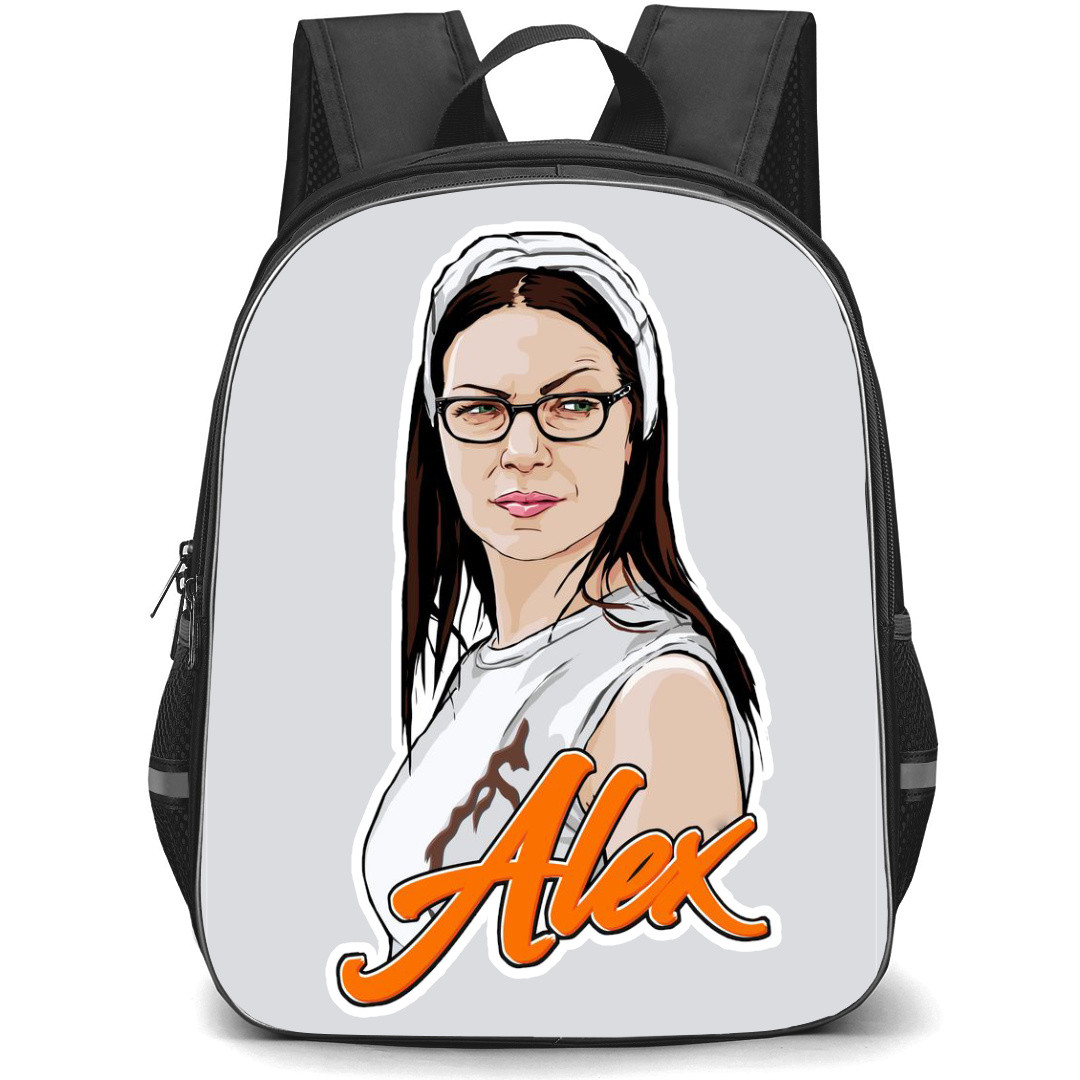 Orange Is the New Black Backpack StudentPack - Alex Vause Side Portrait Sticker