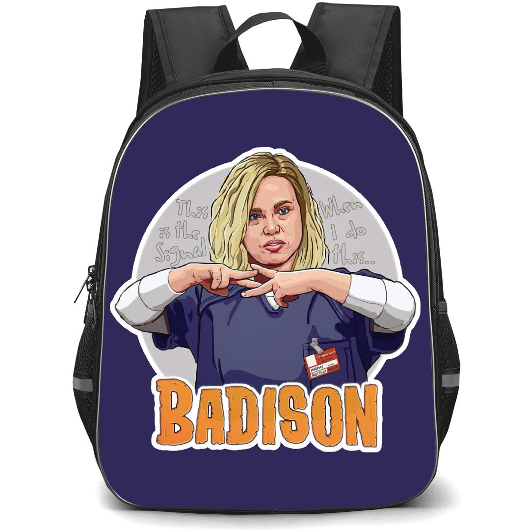 Orange Is the New Black Backpack StudentPack - Madison Badison Sticker