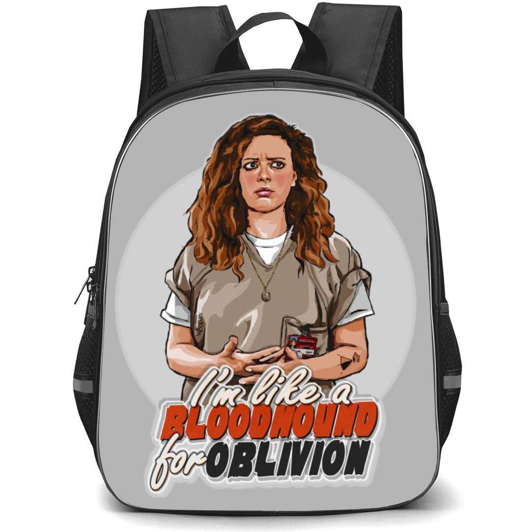 Orange Is the New Black Backpack StudentPack - Nicky Nichols I Am Bloodhound For Oblivion Sticker