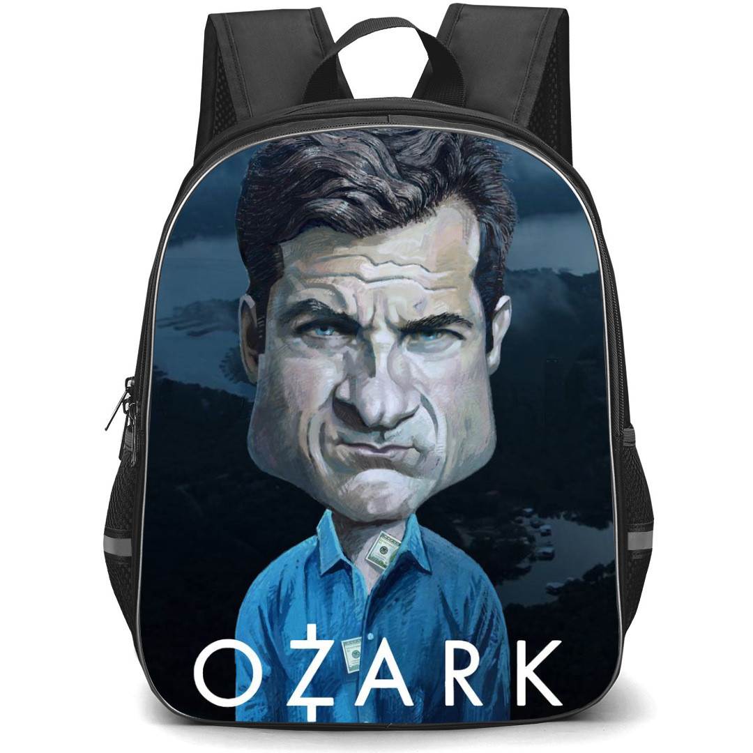 Ozark Backpack StudentPack - Marty Byrde Cartoon Portrait Picture