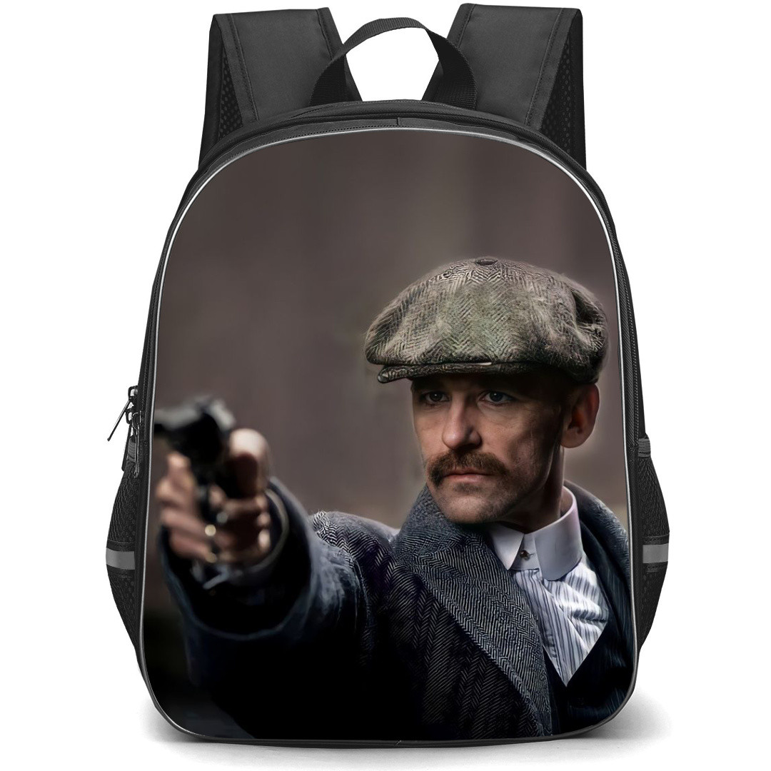 Peaky Blinders Backpack StudentPack - Arthur Shelby is Pointing Gun Poster