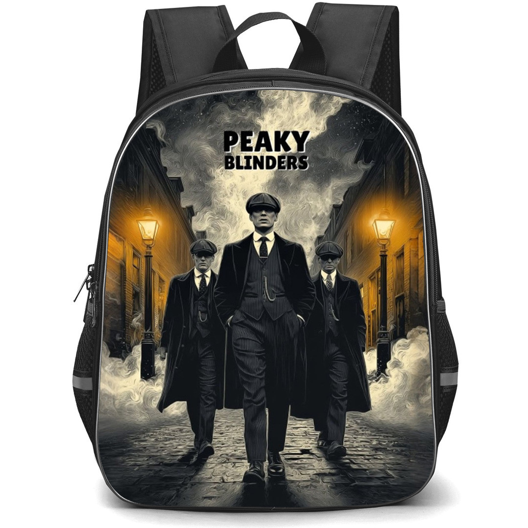 Peaky Blinders Backpack School Bag StudentPack - Characters Walking Gray Poster