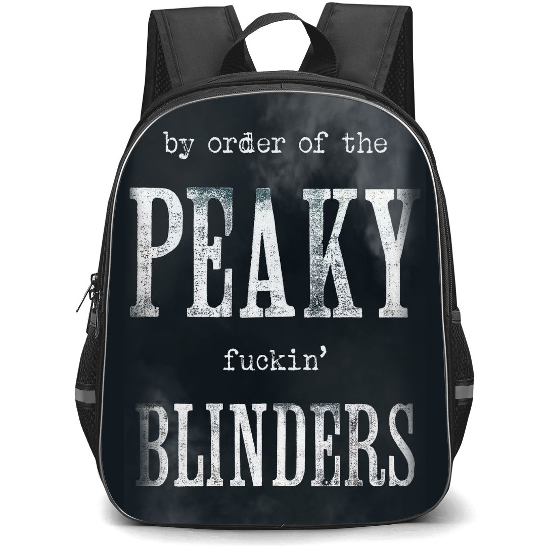 Peaky Blinders Backpack StudentPack - Peaky Blinders Logo On Dark Background