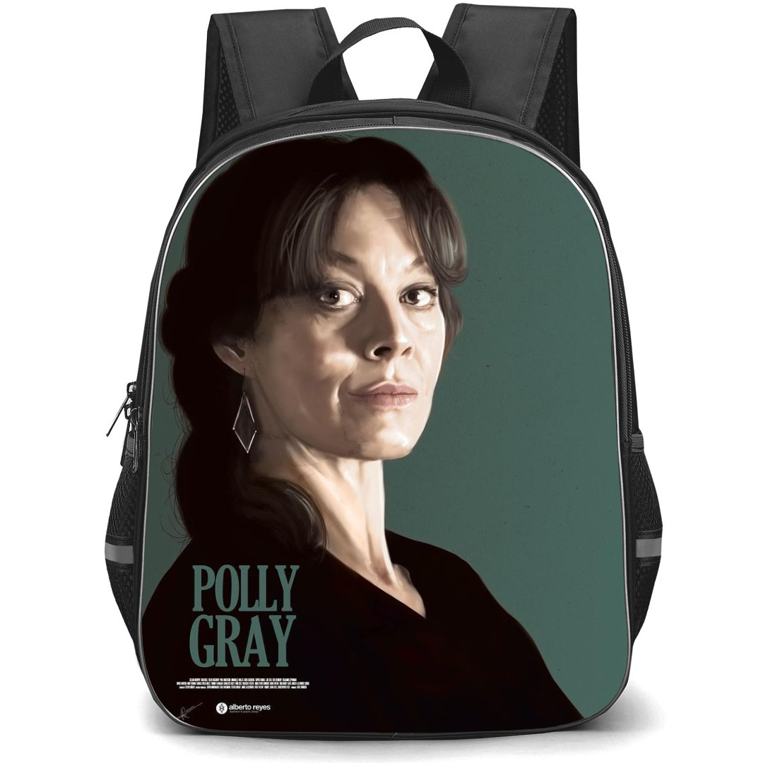 Peaky Blinders Backpack StudentPack - Polly Gray Side Portrait Poster