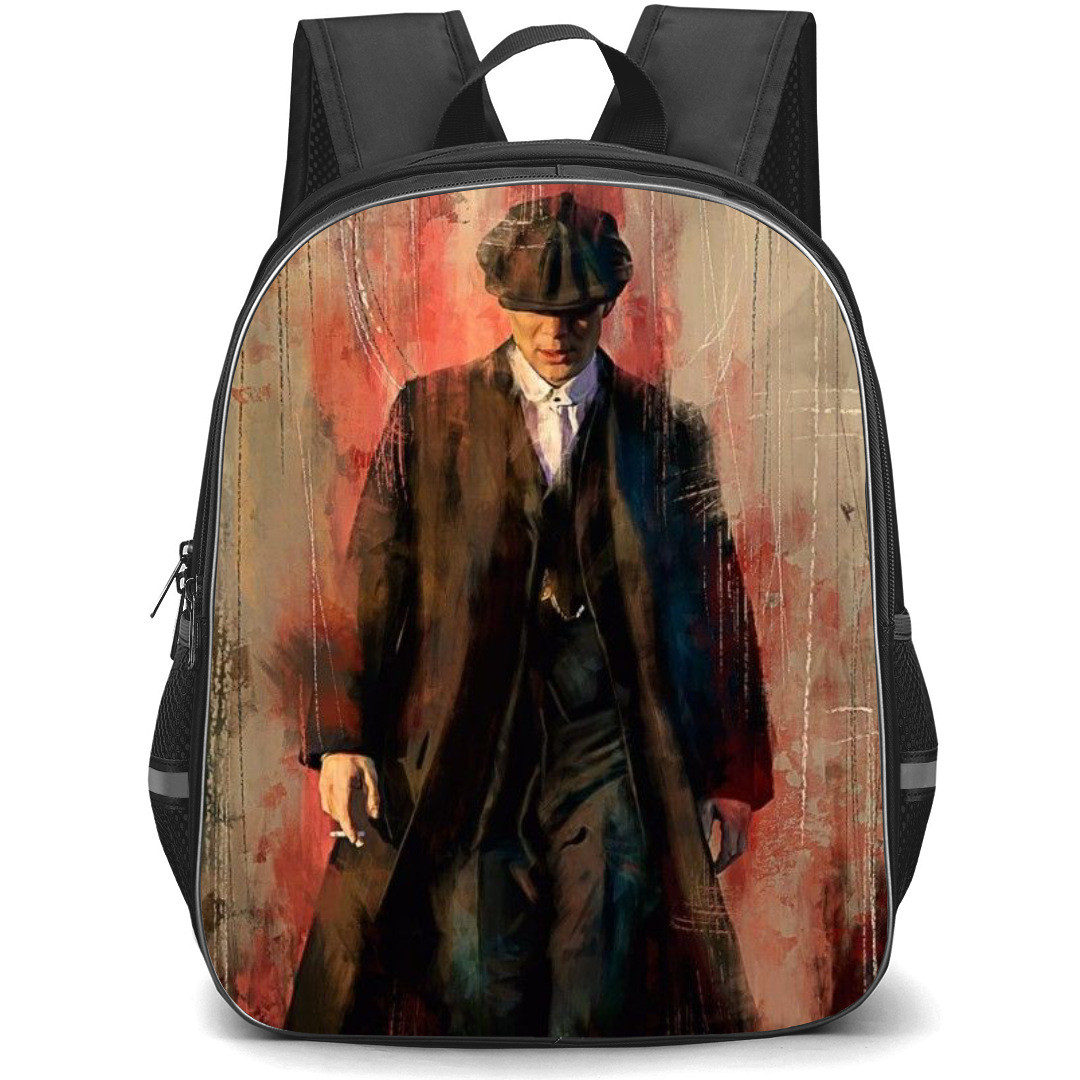 Peaky Blinders Backpack StudentPack - Tommy Shelby Painting Poster