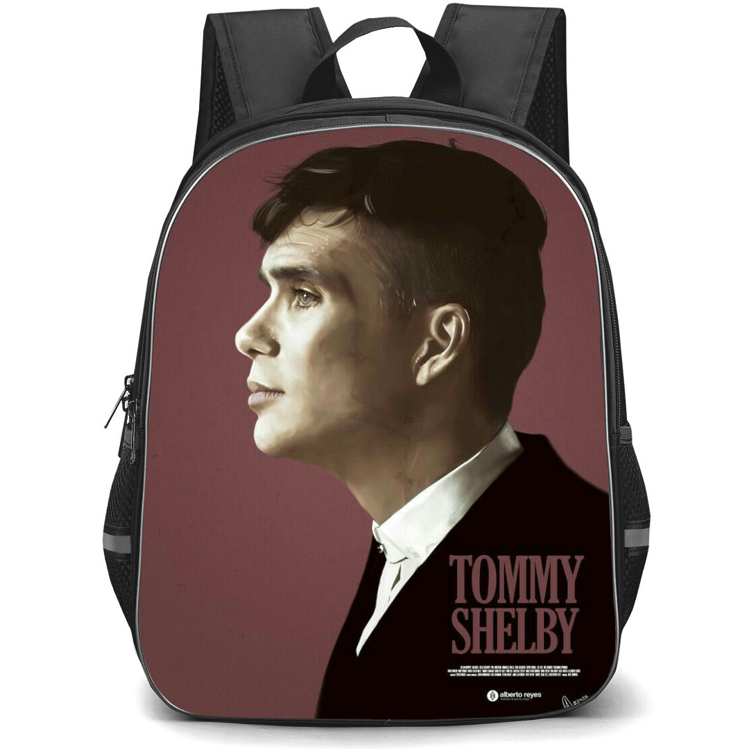 Peaky Blinders Backpack StudentPack - Tommy Shelby Side Portrait Poster