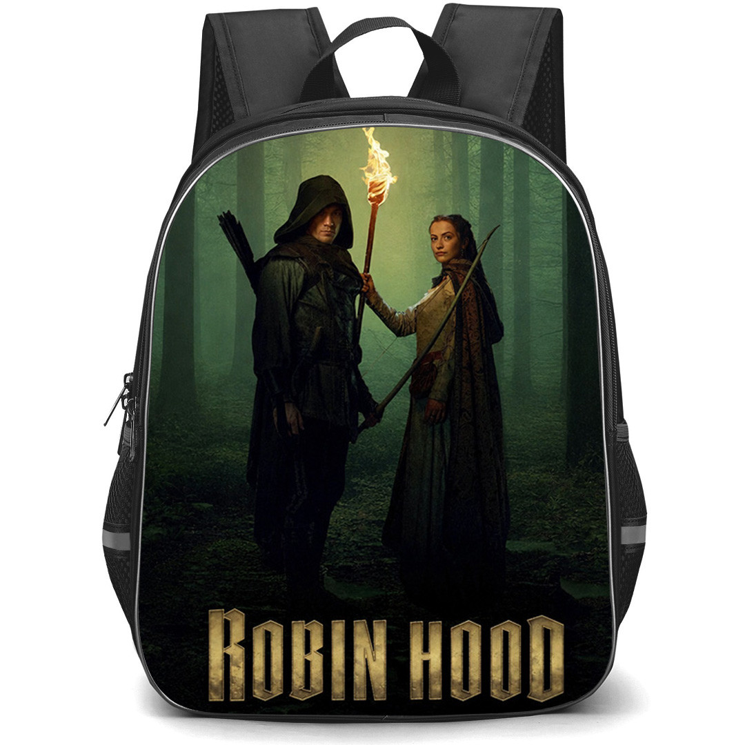 Robin Hood Backpack School Bag StudentPack - Robin Hood And Maid Marian By Torchlight Poster