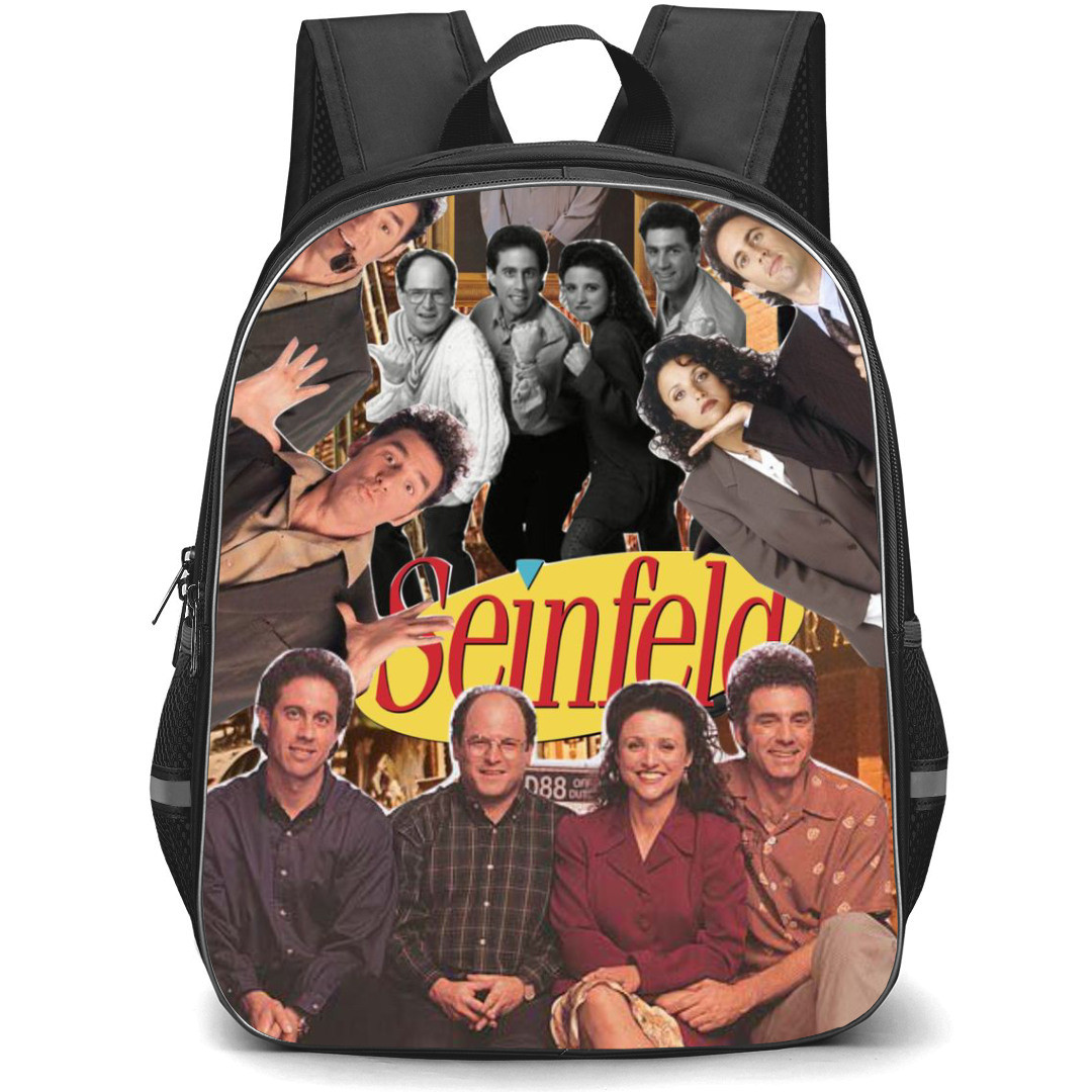 Seinfeld Backpack StudentPack - Seinfeld Cast Collage Poster