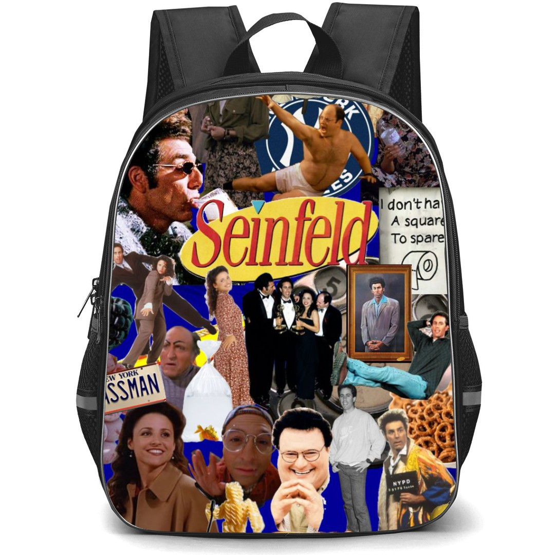 Seinfeld Backpack StudentPack - Seinfeld Collage Poster