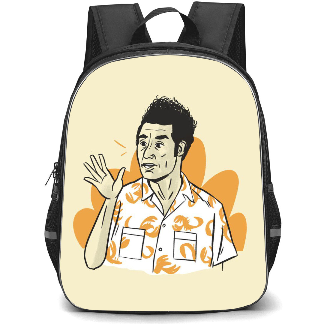 Seinfeld Backpack StudentPack - Seinfeld Seintober Drawings - Day 28 - Kramer Poster