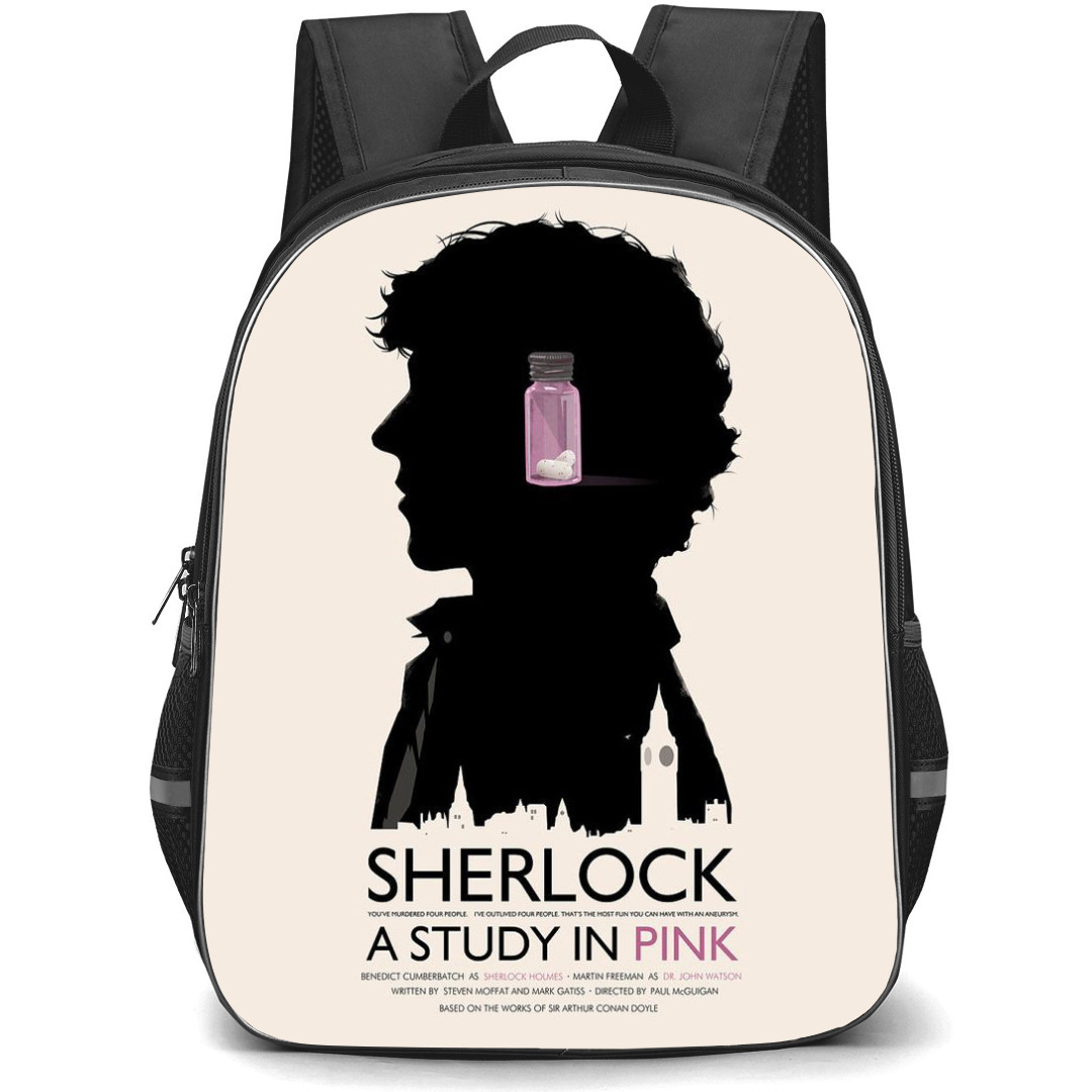 Sherlock Backpack StudentPack - Sherlock A Study In Pink Poster