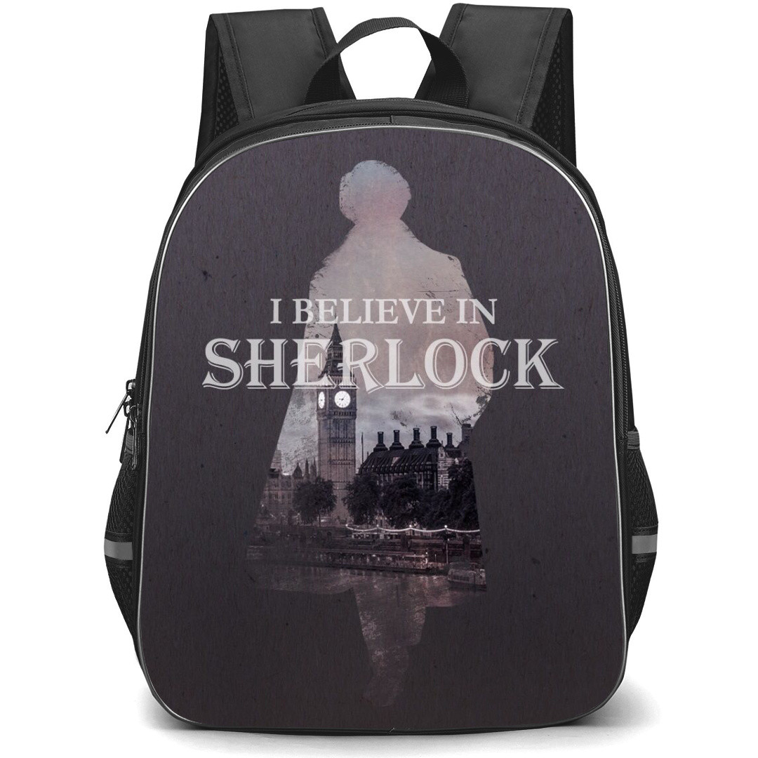 Sherlock Backpack StudentPack - Sherlock I Believe in Sherlock Poster