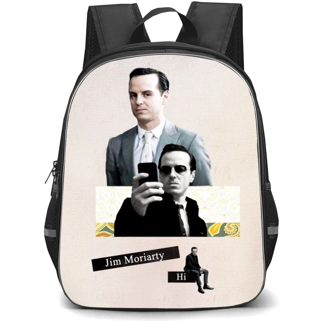Sherlock Backpack StudentPack - Jim Moriarty Fan Art Poster