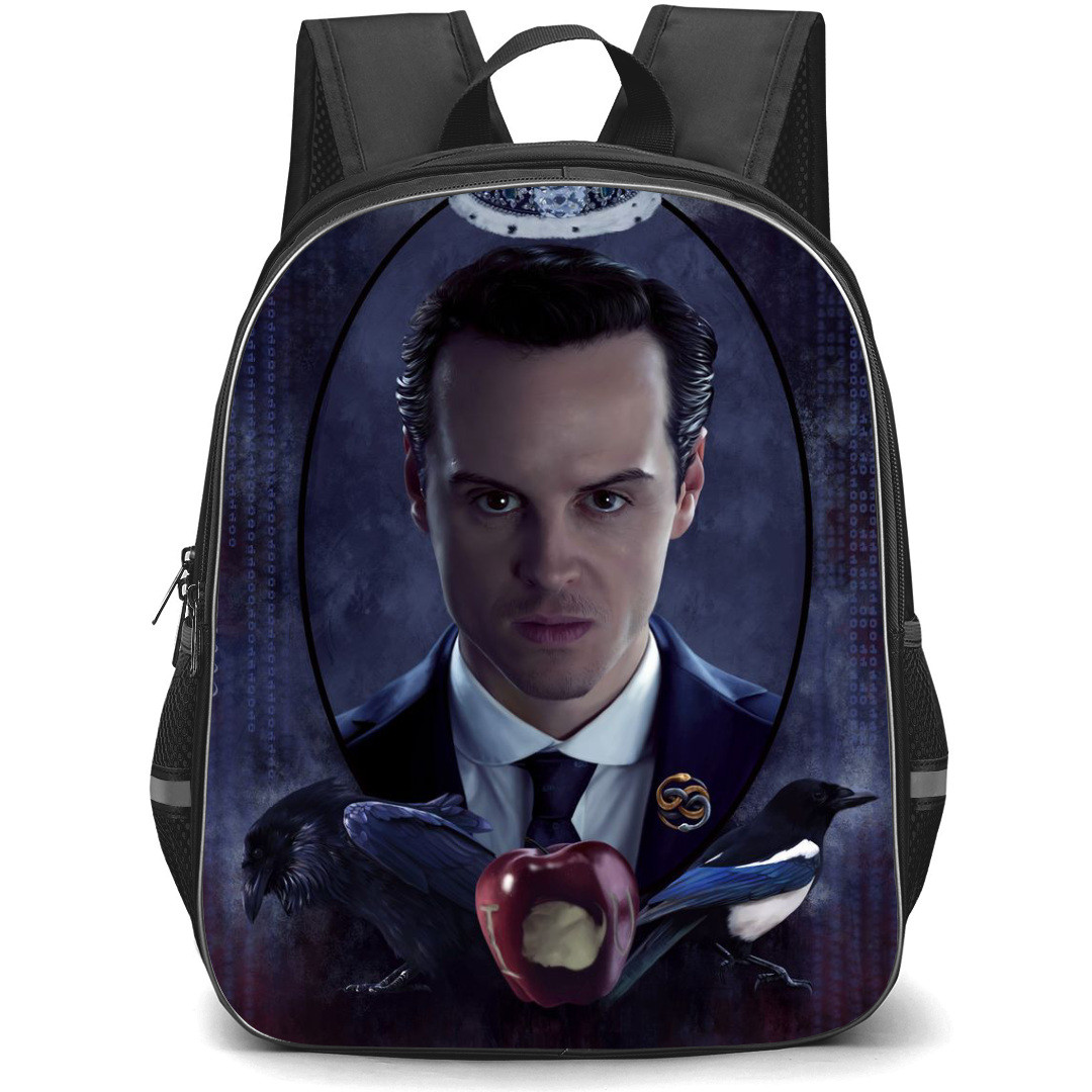 Sherlock Backpack StudentPack - Jim Moriarty Portrait Poster
