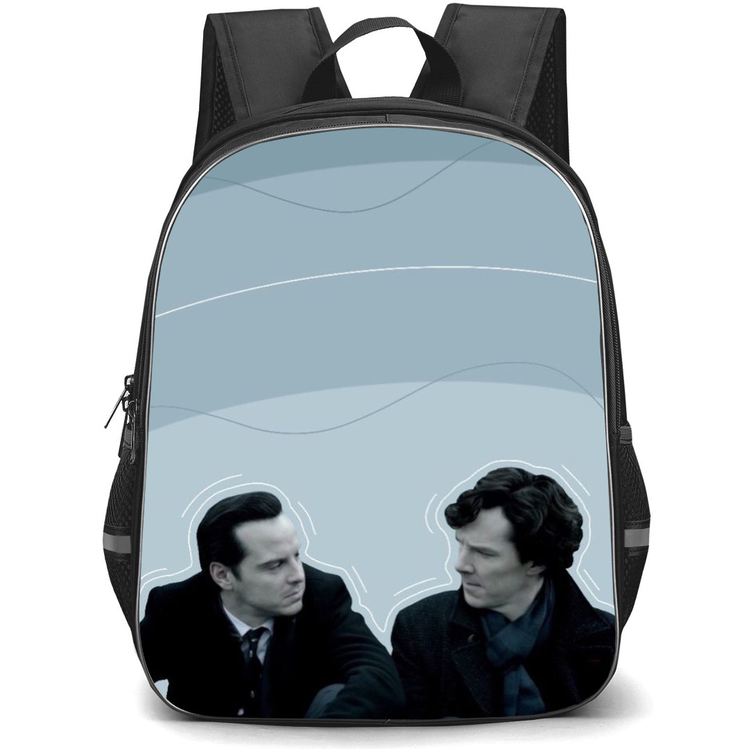 Sherlock Backpack StudentPack - Sherlock And Moriarty Poster