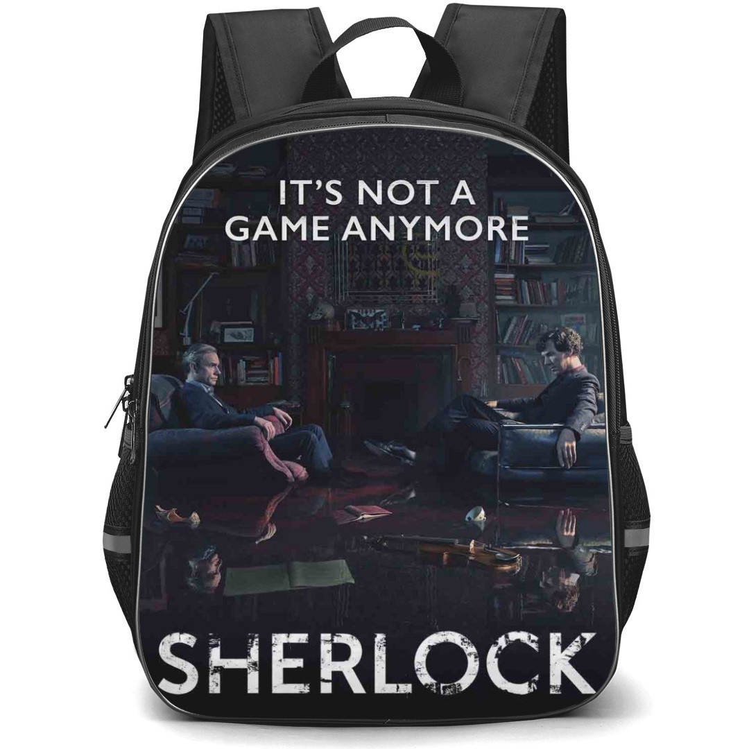 Sherlock Backpack StudentPack - Sherlock Its Not A Game Anymore Season 04 Poster