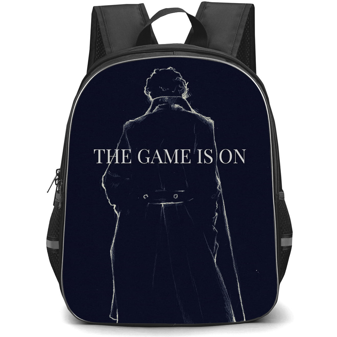 Sherlock Backpack StudentPack - Sherlock The Game is On Poster