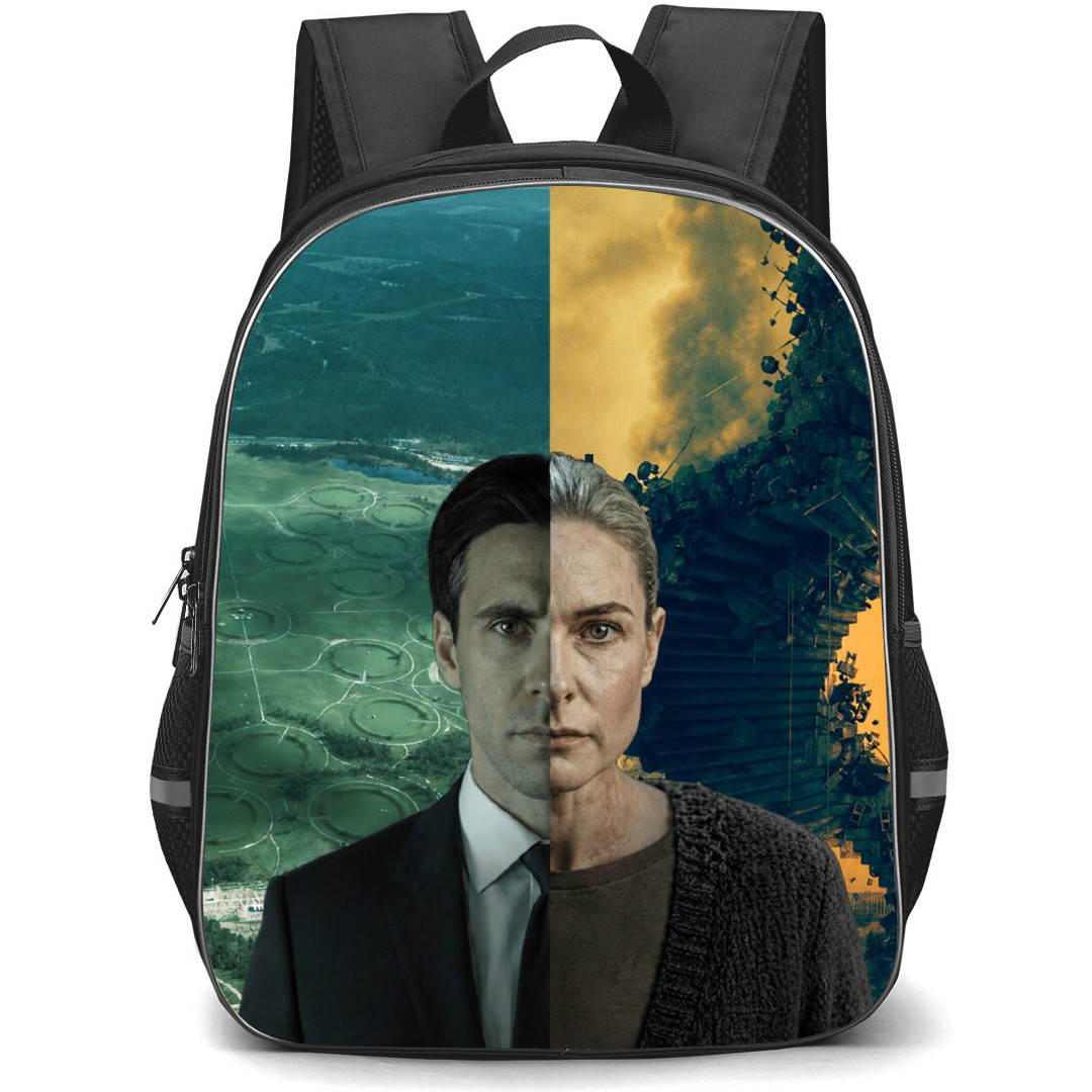 Silo Backpack School Bag StudentPack - Silo Split Fierce Portrait Poster