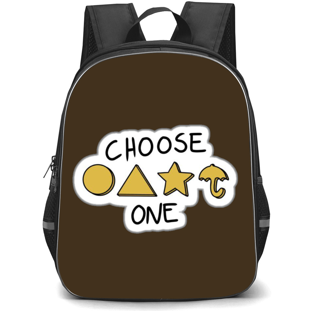 Squid Game Backpack StudentPack - Squid Game Dalgona Candy Sticker
