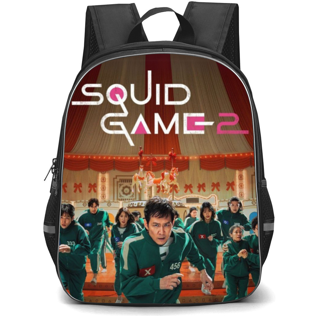 Squid Game 2 Backpack StudentPack - SquidGame2 Circus Offical Poster