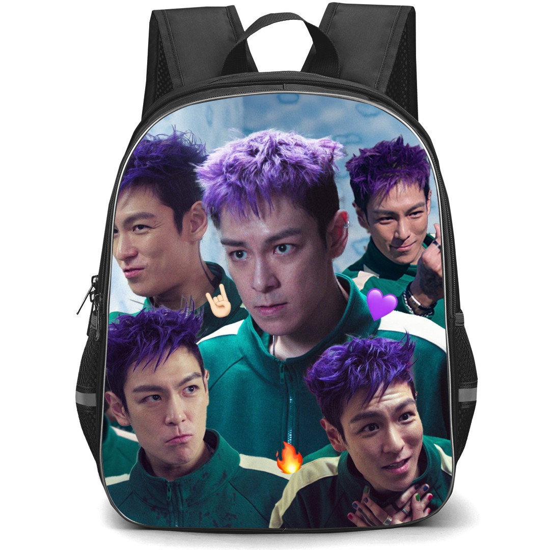 Squid Game 2 Thanos Backpack StudentPack - Thanos Candid Photo From Season 2 Poster