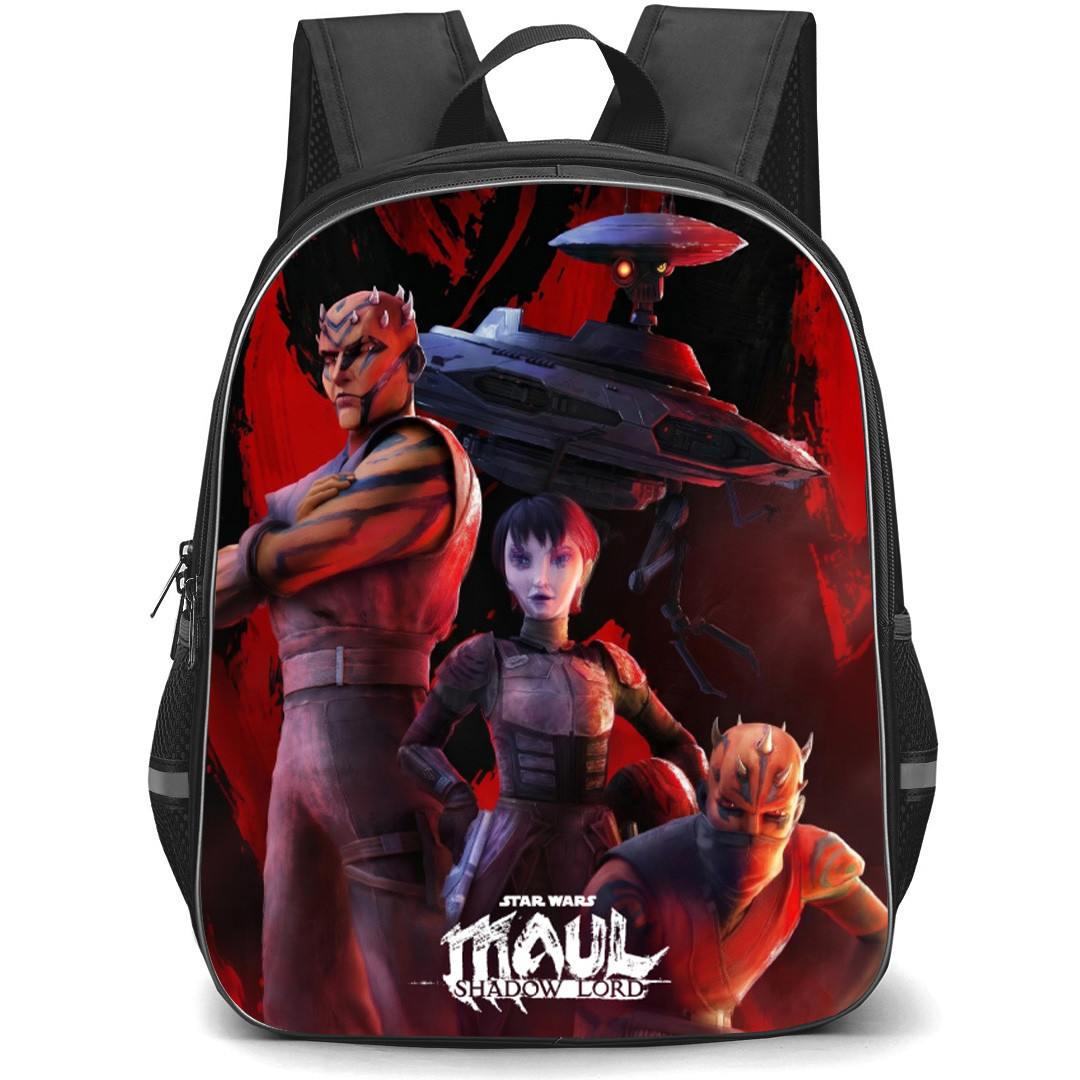 Star Wars Maul Shadow Lord Backpack School Bag StudentPack - Star Wars Maul Shadow Lord Characters Fierce Series Poster