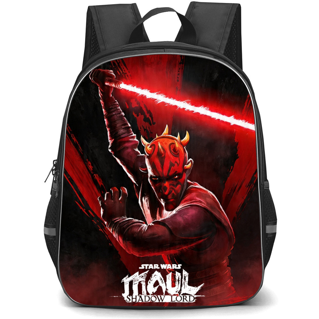 Star Wars Maul Shadow Lord Backpack School Bag StudentPack - Star Wars Maul Shadow Lord Fighting Stance Portrait Poster