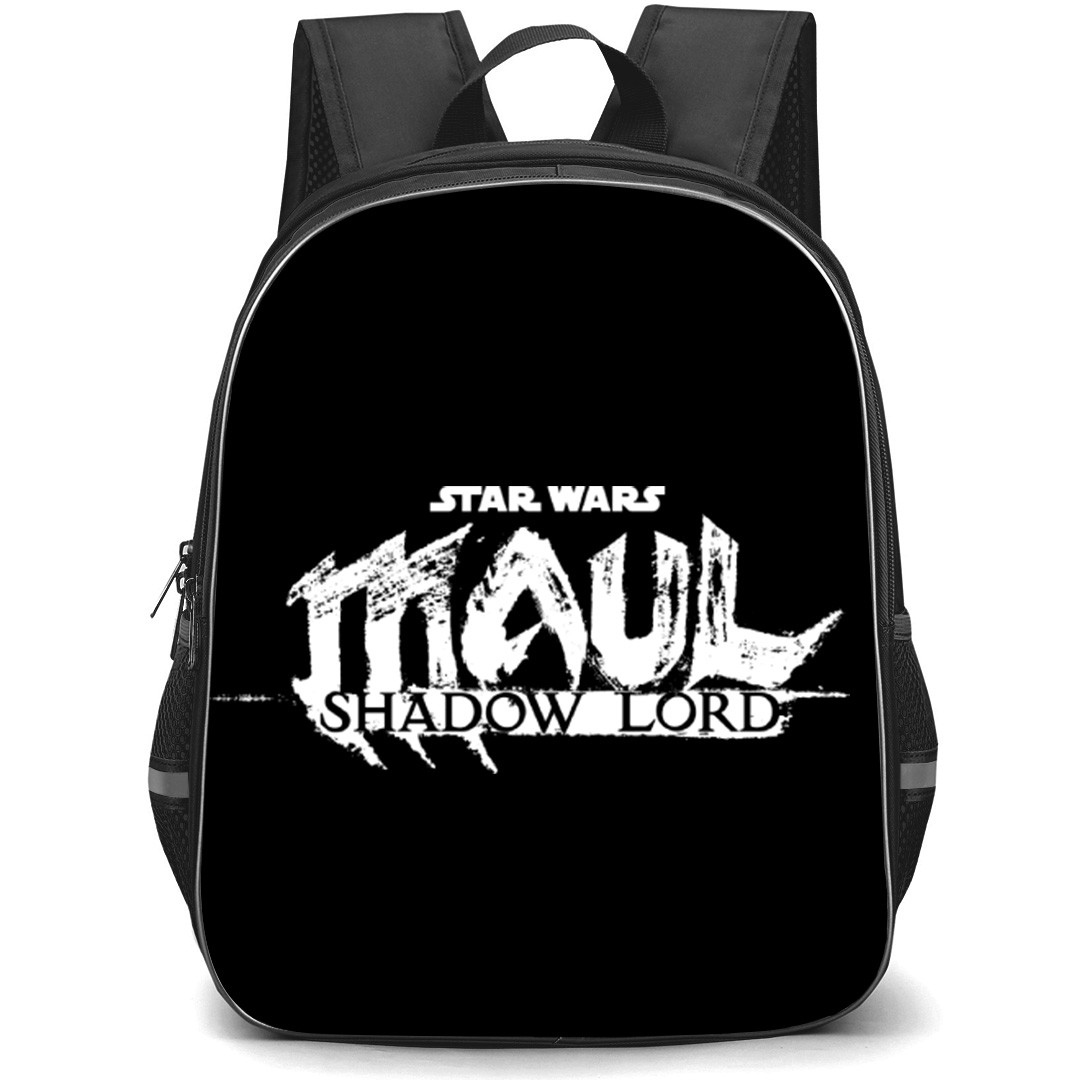 Star Wars Maul Shadow Lord Backpack School Bag StudentPack - Star Wars Maul Shadow Lord Series Logo White Sticker