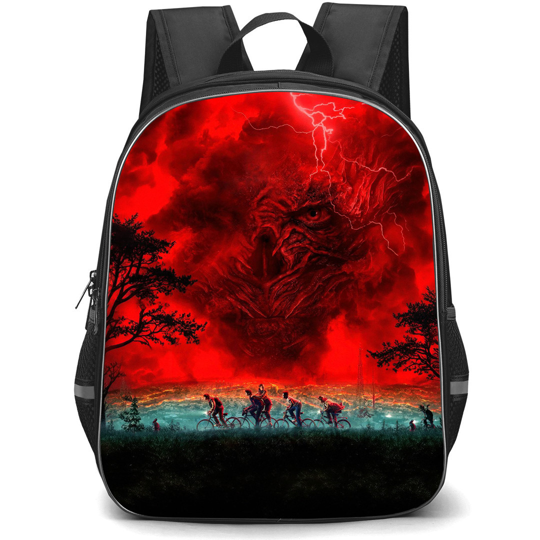 Stranger Things Backpack School Bag StudentPack - Season 5 Series Poster