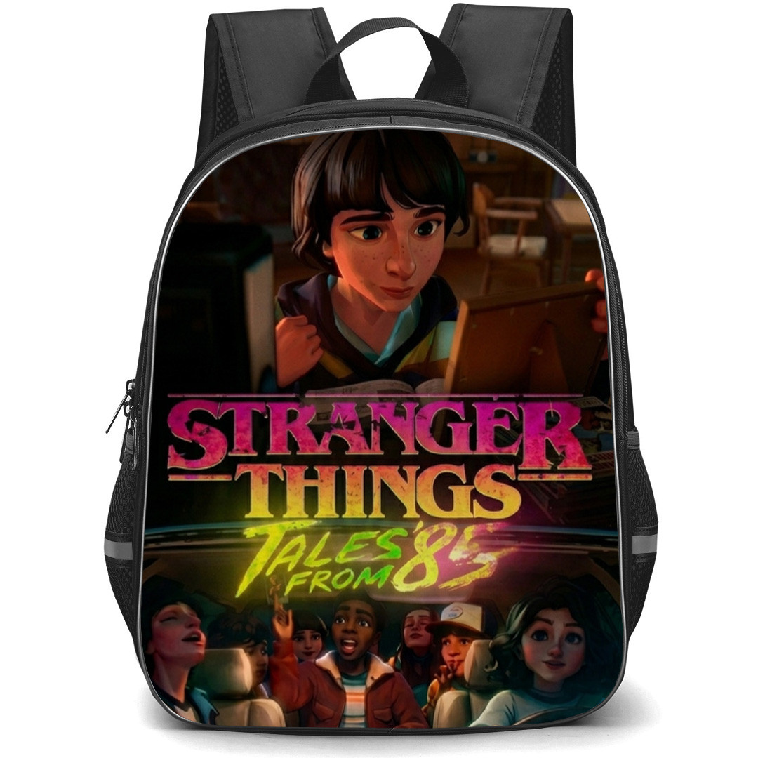 Stranger Things Tales From 85 Backpack School Bag StudentPack - Stranger Things Tales From 85 Characters Split Series Poster