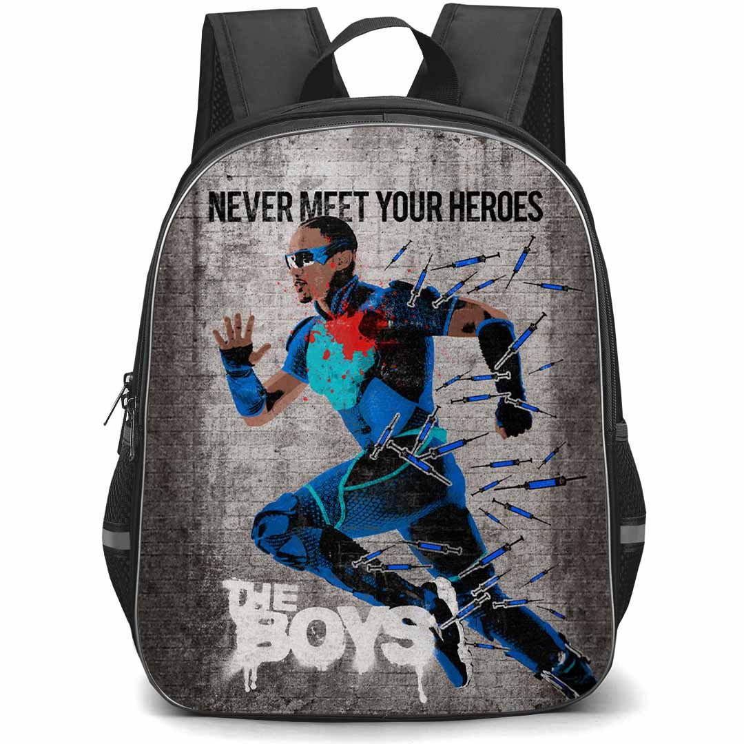 The Boys A-Train Backpack School Bag StudentPack - A-Train Syringe Graffiti Artwork Poster
