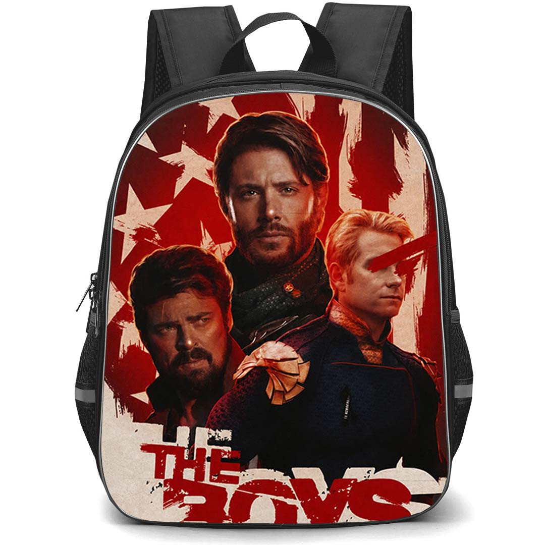The Boys Backpack School Bag StudentPack - The Boys American Flag Rivals Poster