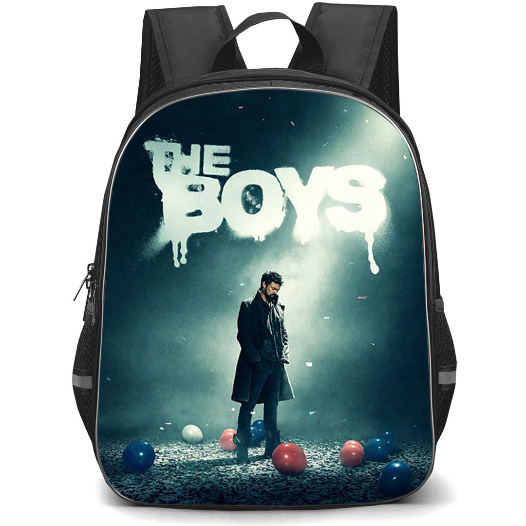 The Boys Billy Butcher Backpack School Bag StudentPack - Billy Butcher Dark Spotlight Poster