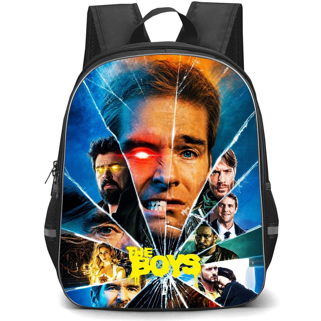 The Boys Backpack School Bag StudentPack - The Boys Cast Shattered Glass Poster