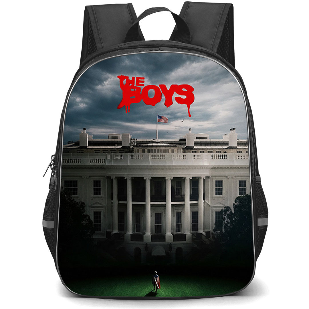 The Boys Backpack School Bag StudentPack - The Boys Epic White House Skyline Poster