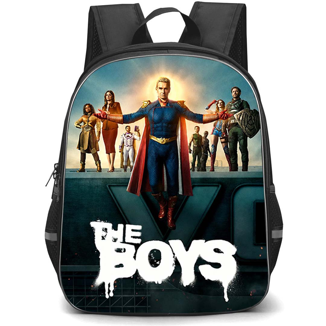 The Boys Homelander Backpack School Bag StudentPack - Homelander Leader Of The Seven Poster