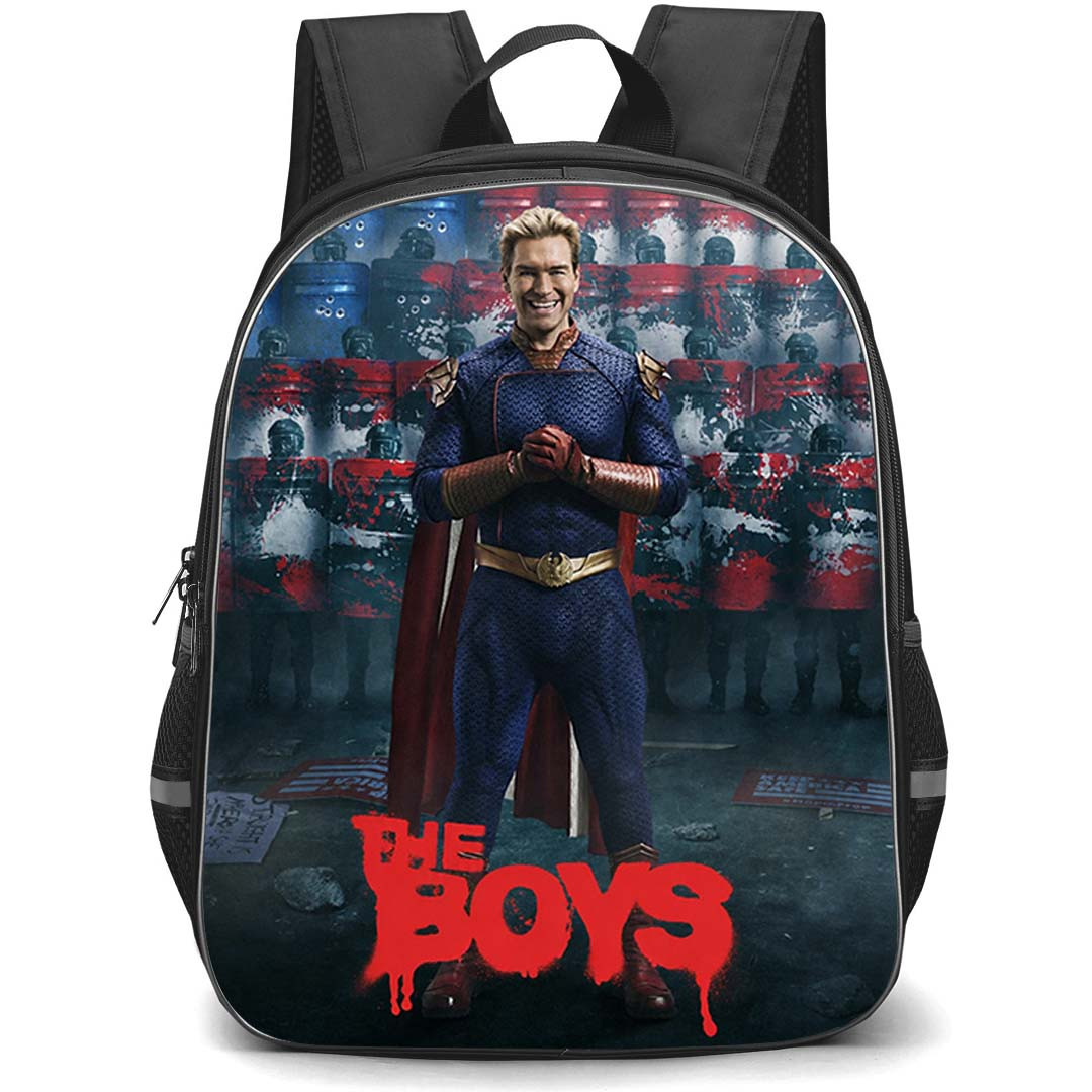 The Boys Homelander Backpack School Bag StudentPack - Homelander Patriotic Poster