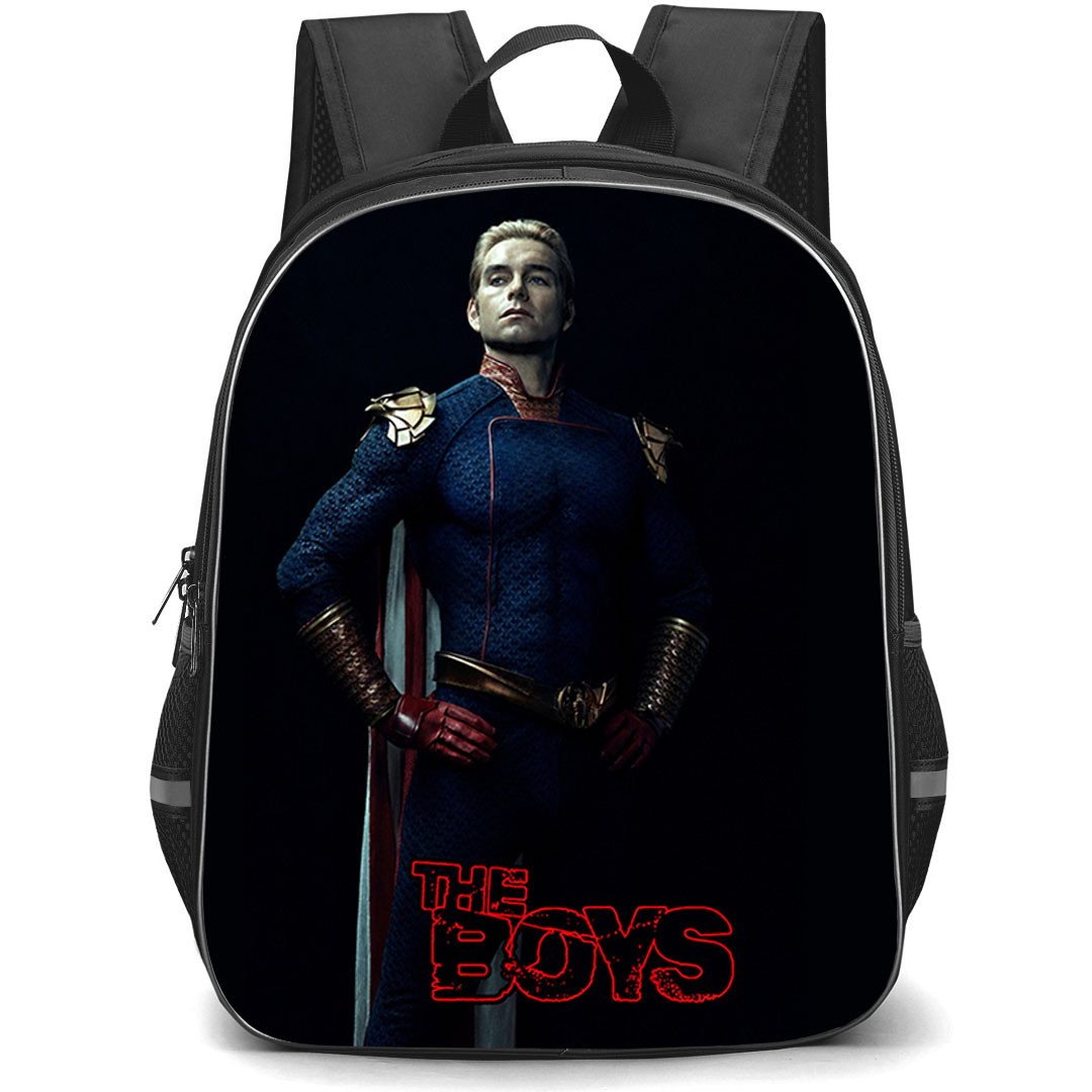 The Boys Homelander Backpack School Bag StudentPack - Homelander Vigilant Look Portrait Poster