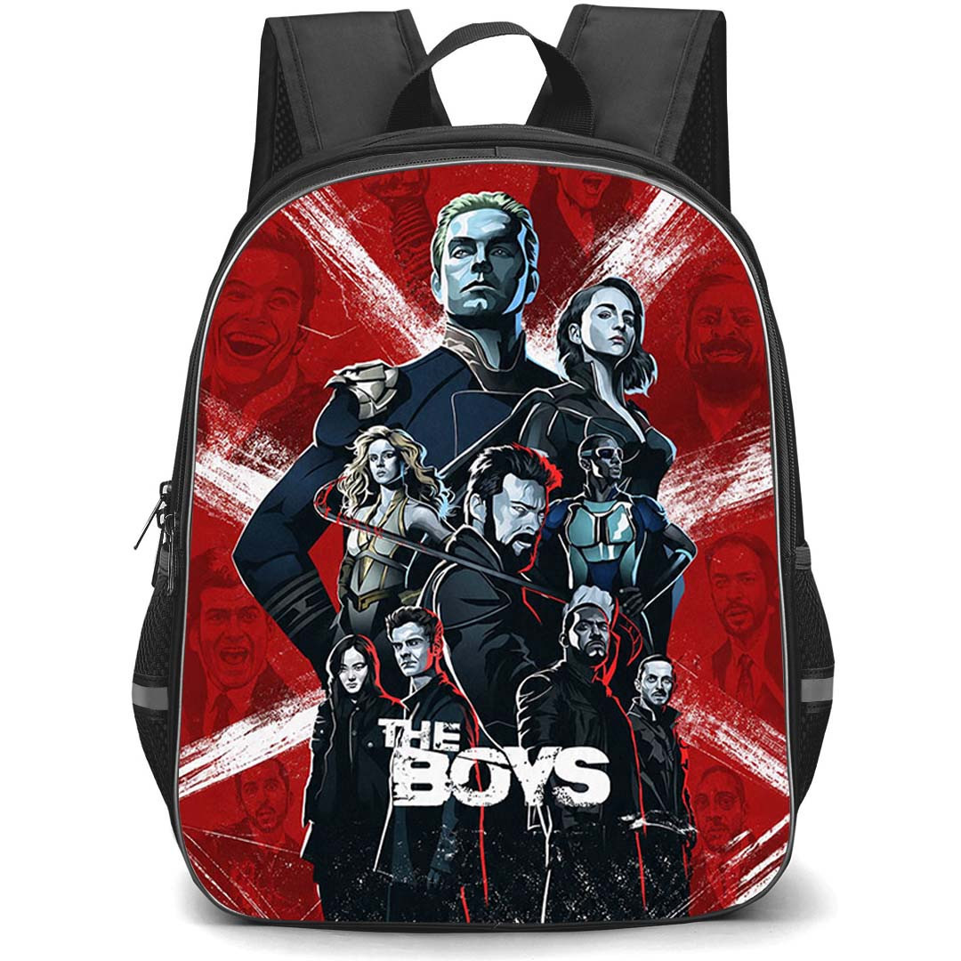 The Boys Backpack School Bag StudentPack - The Boys Illustrated Series Cast Poster