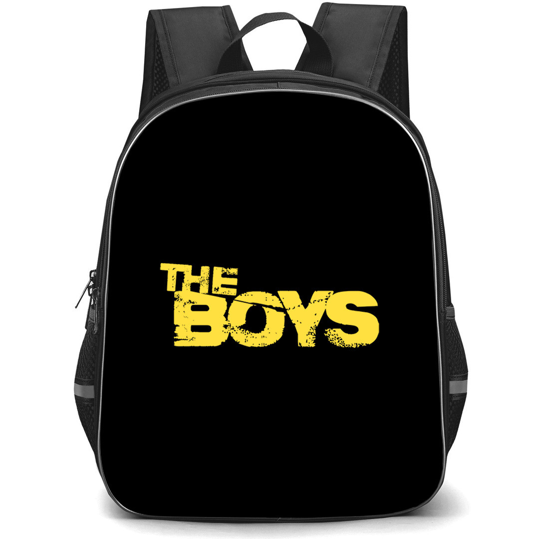 The Boys Backpack School Bag StudentPack - The Boys Official Logo Yellow Sticker