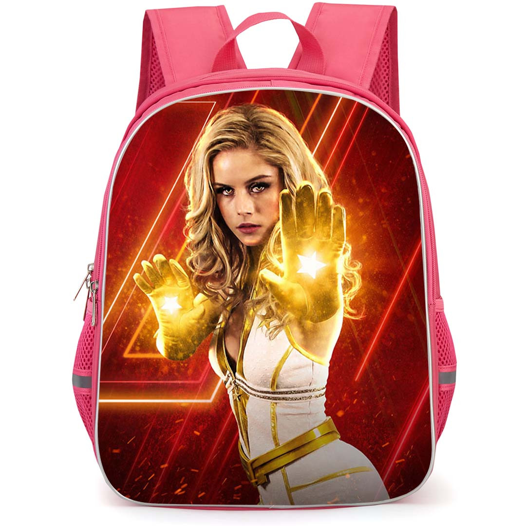 The Boys Starlight Backpack School Bag StudentPack - Starlight Power Blast Red Neon Poster