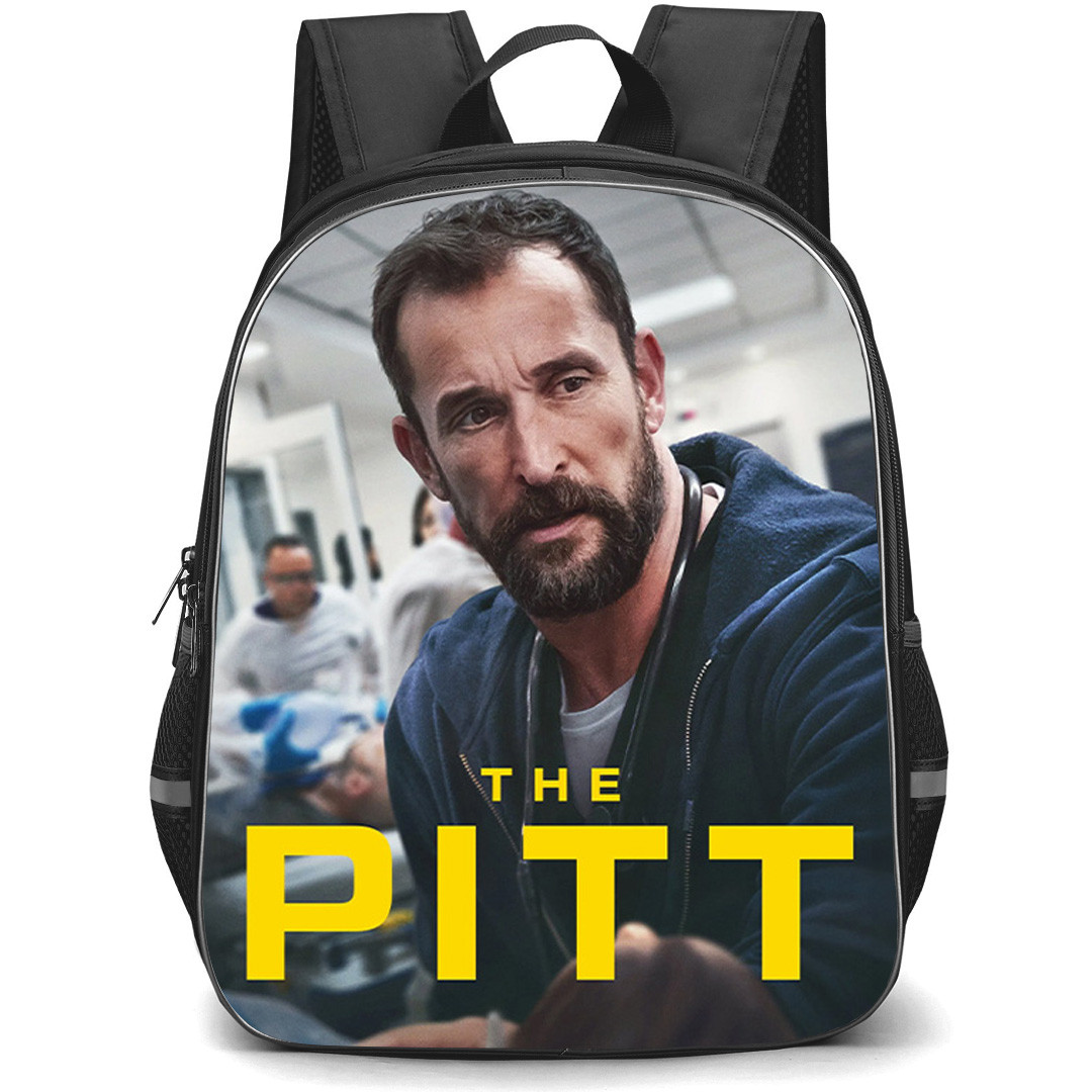 The Pitt Dr Michael Robby Backpack School Bag StudentPack - Dr Michael Robby Emergency Room Scene Poster