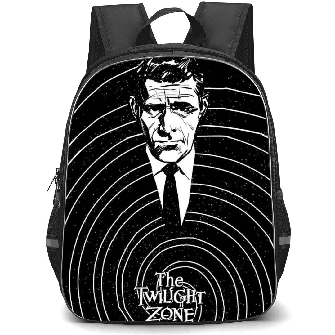 The Twilight Zone Backpack StudentPack - The Twilight Zone Black And white Painting Poster